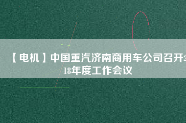 【電機(jī)】中國(guó)重汽濟(jì)南商用車公司召開2018年度工作會(huì)議
          